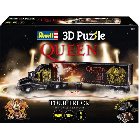 R00230 Пъзел 3D - Камион и ремарке QUEEN