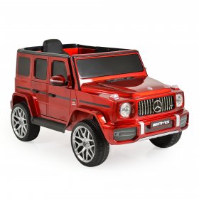 Mercedes - Акумулаторен джип Mercedes-AMG G63 мет. червен