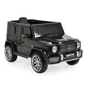 Mercedes - Акумулаторен джип Mercedes-AMG G63 мет. черен