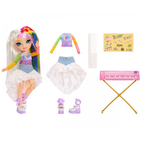 Кукла Rainbow High - Junior High Рок банда, Amaya Raine