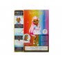Кукла Rainbow High - Кукла с маркери за издухване, тъмнокожа с вързана коса на опашка
