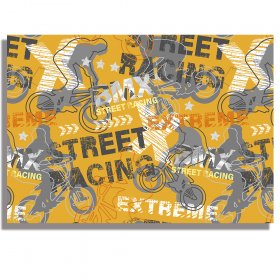Блок за рисуване №4 Rainbow - Street Racing, 190 g, 10 листа