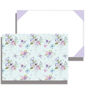 Блок за рисуване №4 Rainbow - Violets, 190 g, 10 листа
