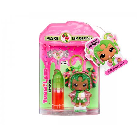 Кукла Yummiland - Кукла с гланц за устни Holiday, Halle Candy Cane