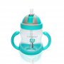 Cangaroo - Чаша с пластмасова сламка 280ml Boo C0582 син