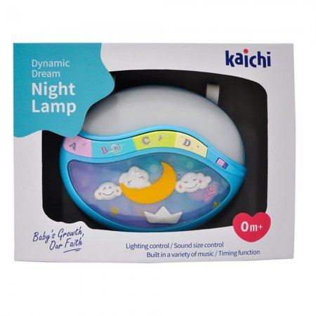 Бебешка нощна лампа Kaichi Raya Toys, Син