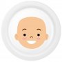 Детска чиния Dooky HappyPlate