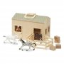 Дървена конеферма с 4 коня Melissa and Doug 13704