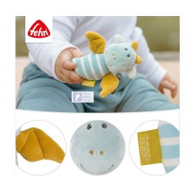 babyFEHN - Мини дрънкалка Dragon Little Castle, 10 см
