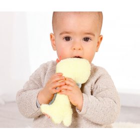 babyFEHN - Мека играчка Дино Happy Dino, 17 см