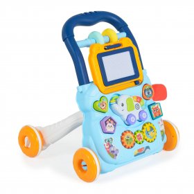 Moni toys - Играчка за прохождане Elephant-HE0810-син