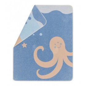 Памучно бебешко одеяло Juwel Ocean friends