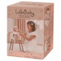 Комплект аксесоари за кукла, Battat, Lulla Baby, Столче за хранене, 14 части