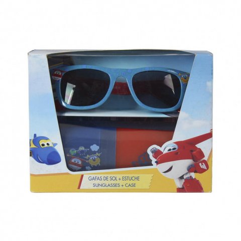Cerda - Super Wings Комплект слънчеви очила с калъф - сини