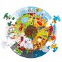 Bigjigs - Дървен кръгъл пъзел - Сезони