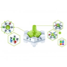 Настолна игра Ravensburger GraviTrax - Допълнение Топки и въртележка