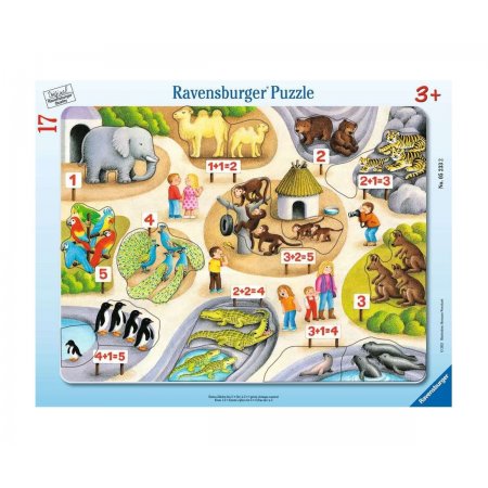 Пъзел Ravensburger 17 ел. - Моите първи числа до 5