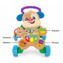 Музикална проходилка кученце на български език Fisher Price Smart Stages