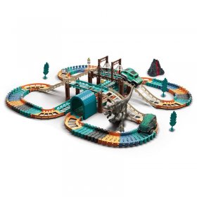 Писта Raya Toys Dino Track, 132 части, с 2 коли