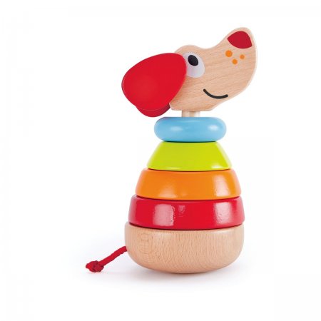 Hape - Музикално кученце с цветни рингове