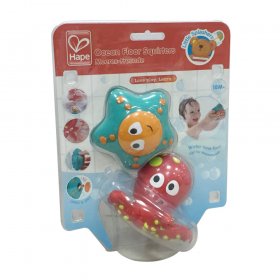 Hape - Играчка за баня октопод и морска звезда H0213
