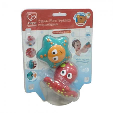 Hape - Играчка за баня октопод и морска звезда H0213