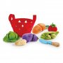 Hape - Кошница със зеленчуци за малки деца H3167