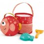 Hape - Сгъваем комплект за плаж в раничка H4093
