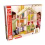 Hape - Дървена къща за кукли обзаведена H3401