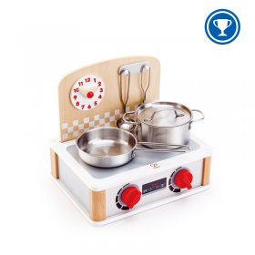 Hape - Дървена мини кухня 2в1 H3151