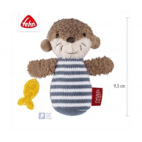 babyFEHN - Мини дрънкалка Видра Otter Theo