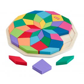 Дървен пъзел Fisher Price, Мандала