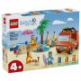 Конструктор LEGO Пътуване до плажа със семейната кола на Блиу, 11202