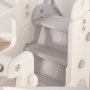 Детски игрален модул автобус с пързалка – сив