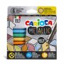 Carioca - Маркери 6 цвята - Metallic