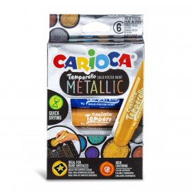 Carioca - Темпер Temperello 6 цвята - Metallic
