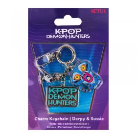 Ключодържател K-Pop Demon Hunters DerpyandSussie с висулка