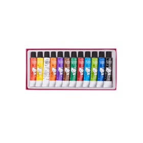 Темперни бои в тубички 12 цвята Colorino Hello Kitty Pastel