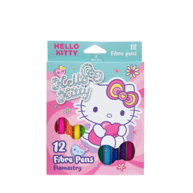 Флумастери 12 цв. Hello Kitty Pastel