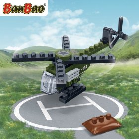 Мини Конструктор, BanBao, Военен хеликоптер, 29 части