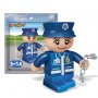 Конструктор, BanBao, Мини фигурка, Полицай, 4 см