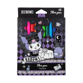 Флумастери 12 цв. Kuromi