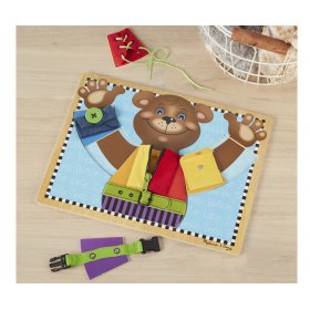 Melissa & Doug - Дървена дъска за базови умения