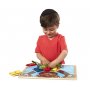 Melissa & Doug - Дървена дъска за базови умения