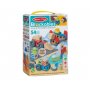 Melissa & Doug - Дървени кубчета: Автомобили