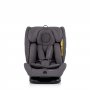 Chipolino - Столче за кола360 I-size40-150 Techno iGROW сив