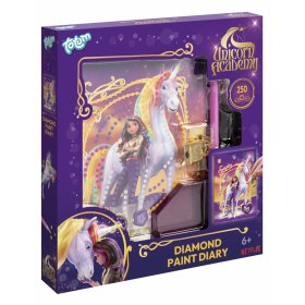Творчески комплект, Totum, Unicorn academy, Декорирай сам таен дневник с диаманти