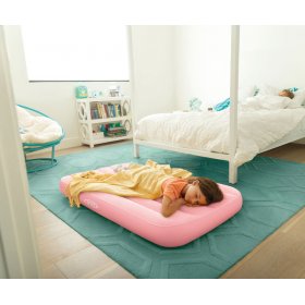 INTEX - Надуваем детски матрак Cozy Kidz с Fiber-tech технология, 88 x 157 x 18 см, розов