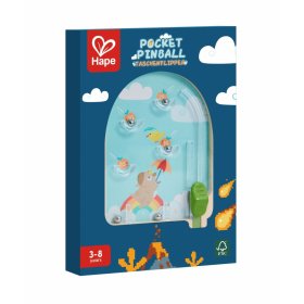 Дървена играчка, Hape, Джобен пинбол