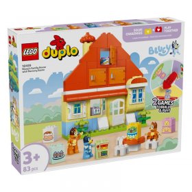 Конструктор Lego Семейната къща на Bluey с игра на запомняне, 10459